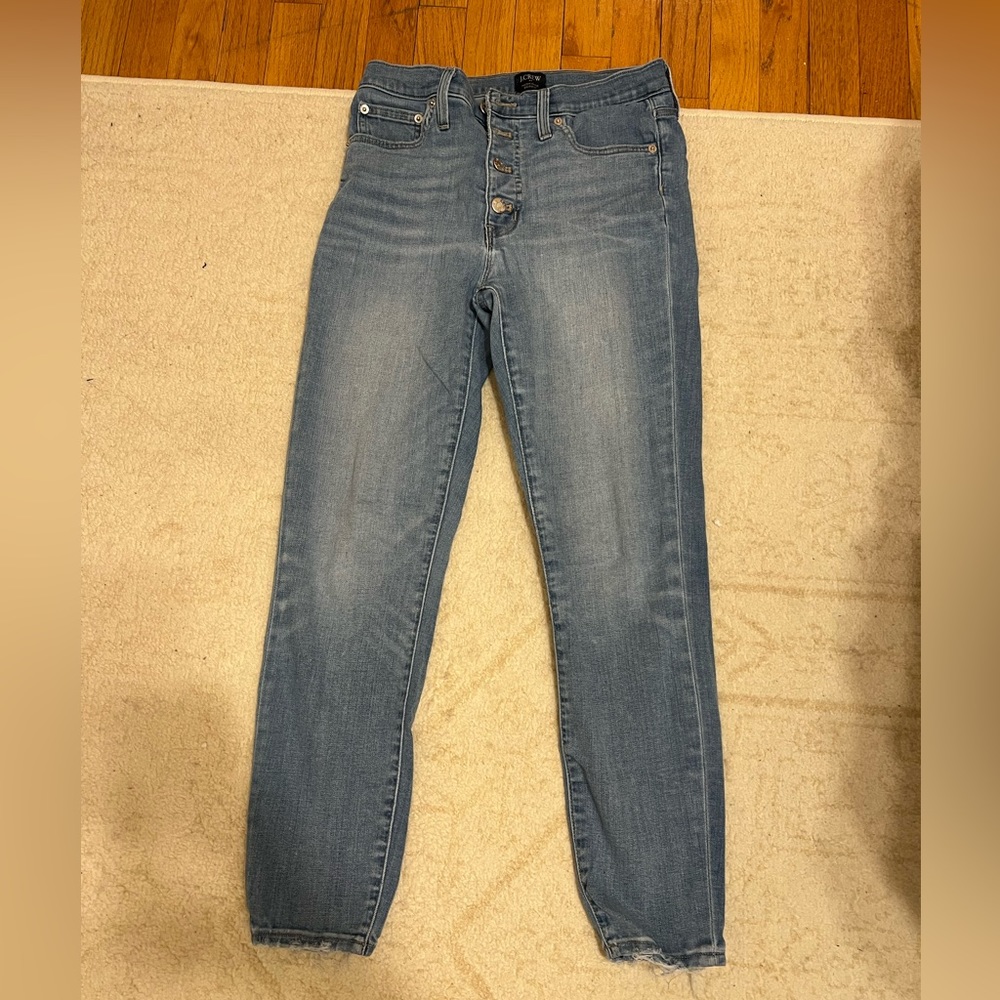 J.Crew High-Rise Skinny Jean, Light Wash